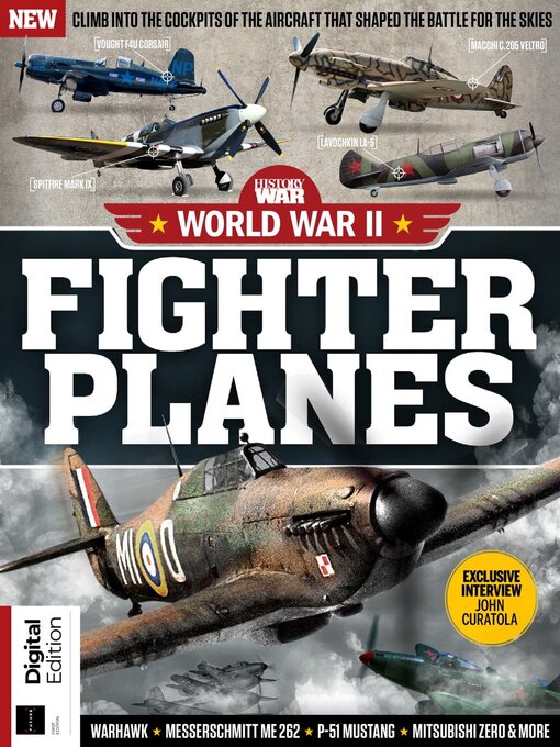 Cover image for History of War Fighter Planes of World War II